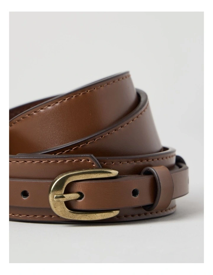 Lydia Belt in Chocolate image 2