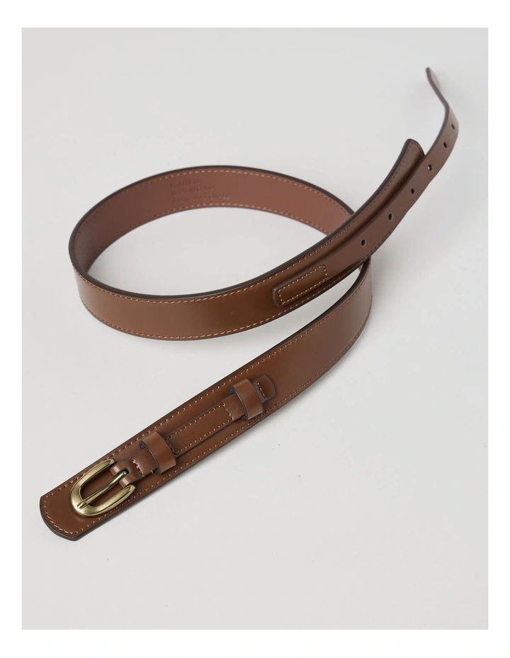 Lydia Belt in Chocolate image 3