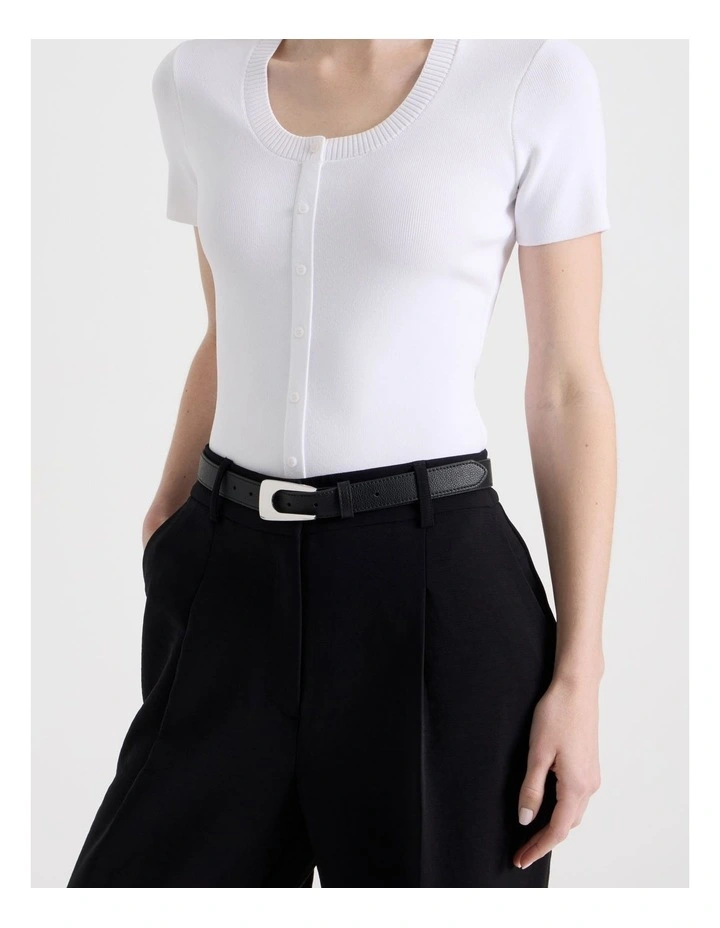 Molly Belt in Black image 4