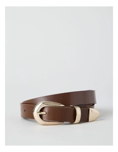 Hendrix Belt in Chocolate