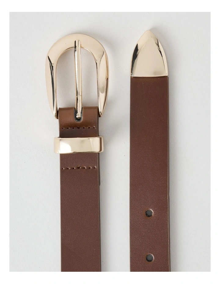 Hendrix Belt in Chocolate image 3