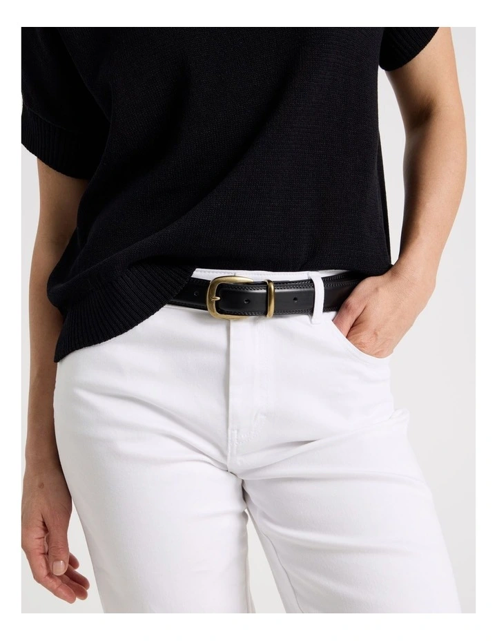Sicily Belt in Black image 4
