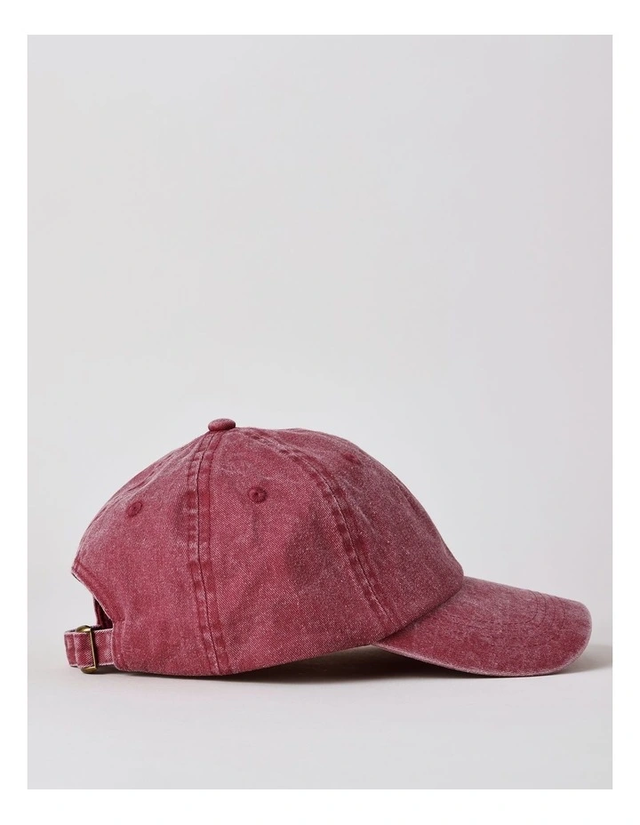 Cap in Burgundy image 2