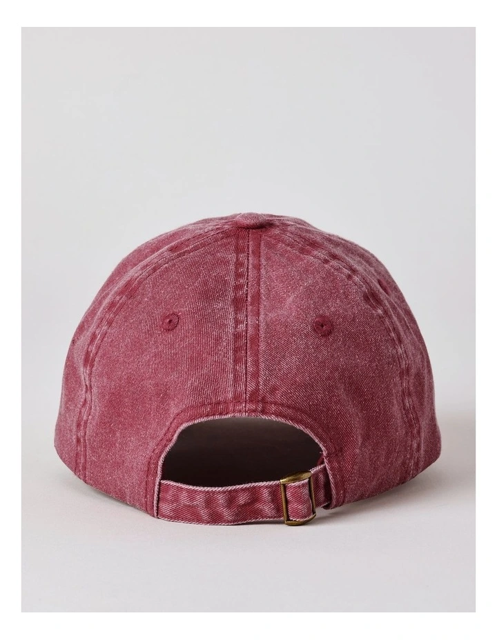 Cap in Burgundy image 3