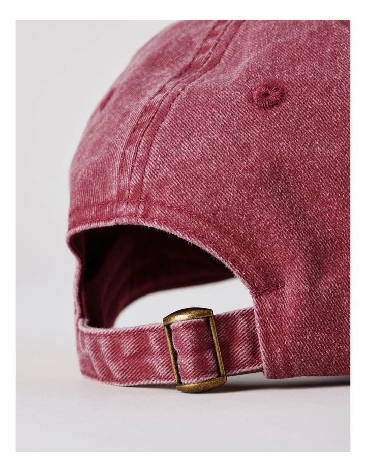 Cap in Burgundy image 4