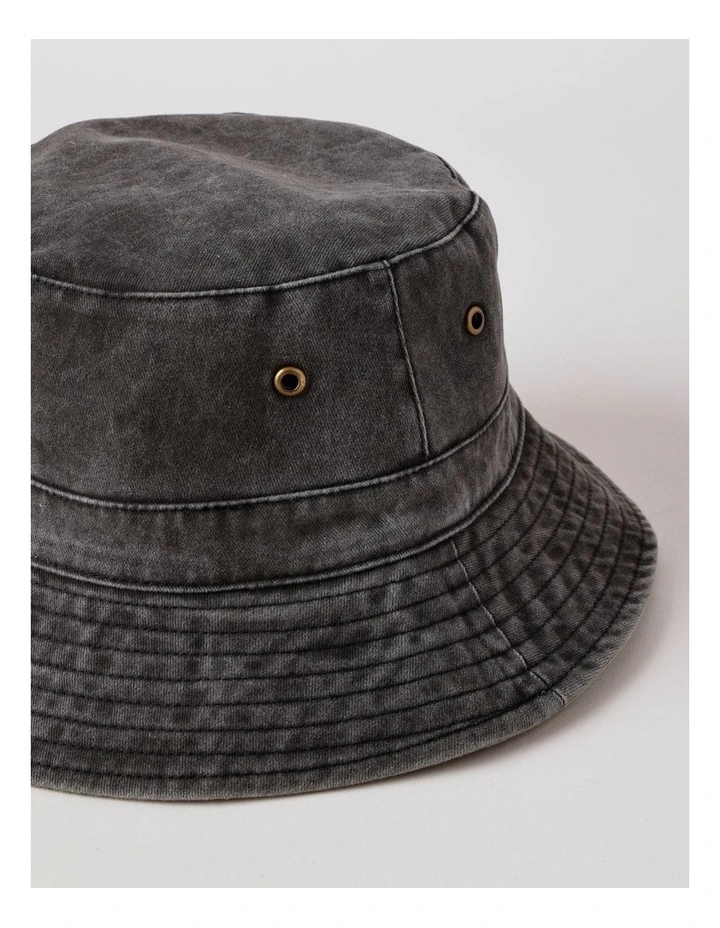 Reversible Bucket Hat in Khaki image 5
