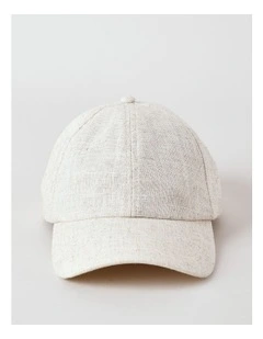 Cotton Cap in White