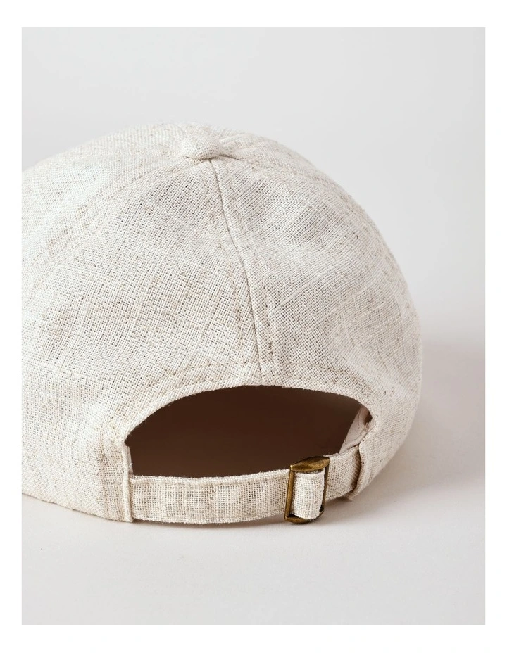 Cotton Cap in White image 6