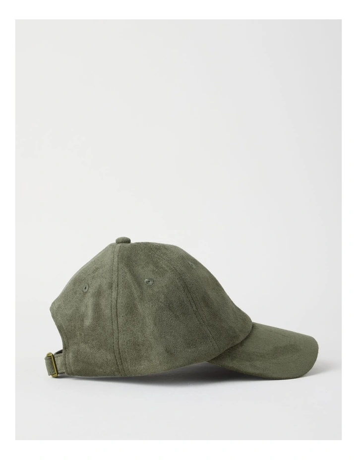 Amelia Cap in Olive image 2