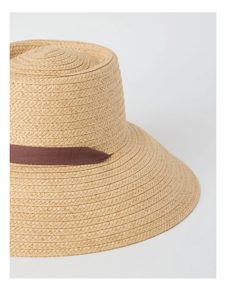 Natalie Summer Hat in Natural image 2