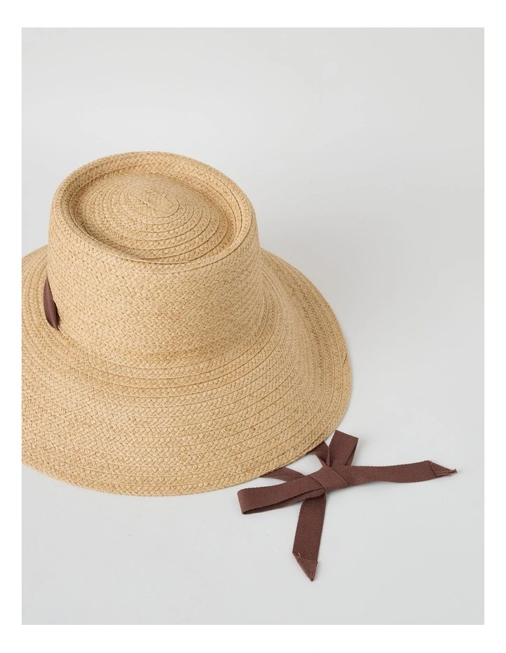 Natalie Summer Hat in Natural image 4