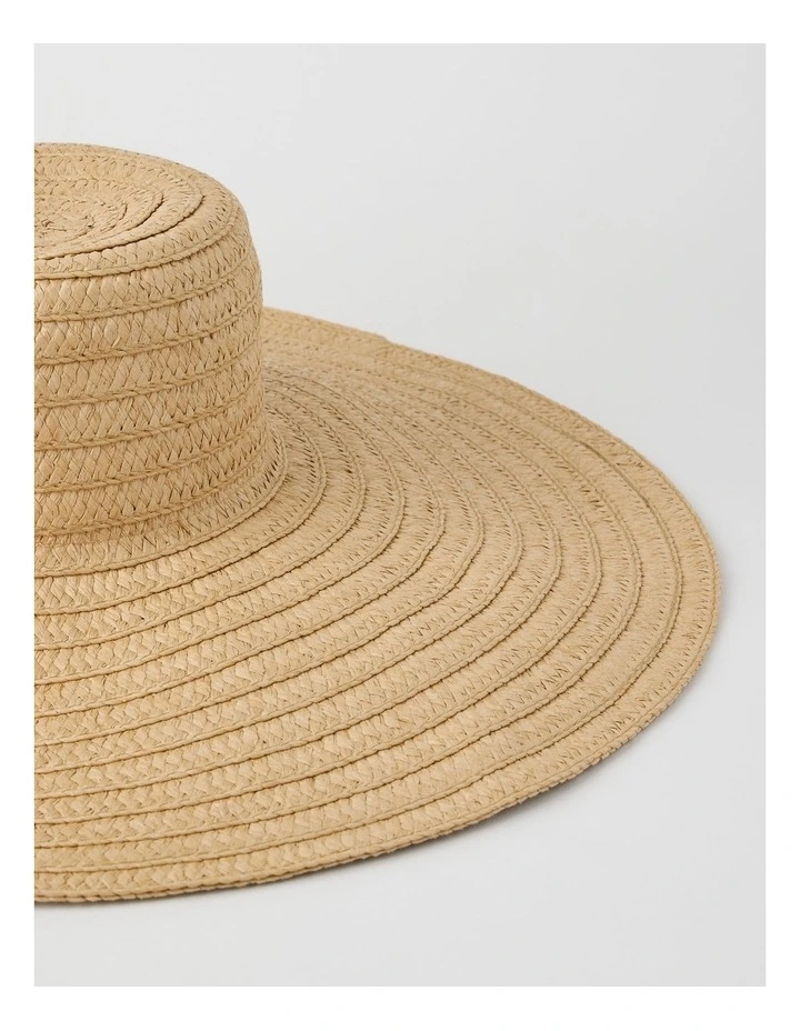 Florance Summer Hat in Natural image 2