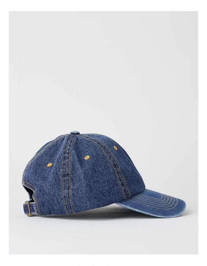 Zoe Summer Hat in Denim image 3