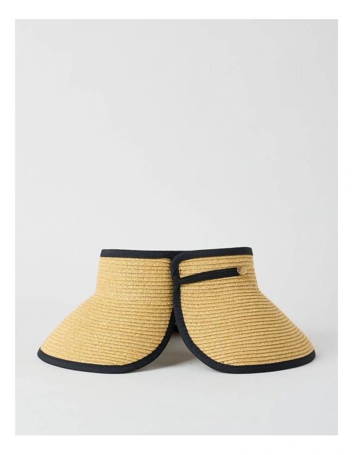Roll Up Visor in Natural image 5