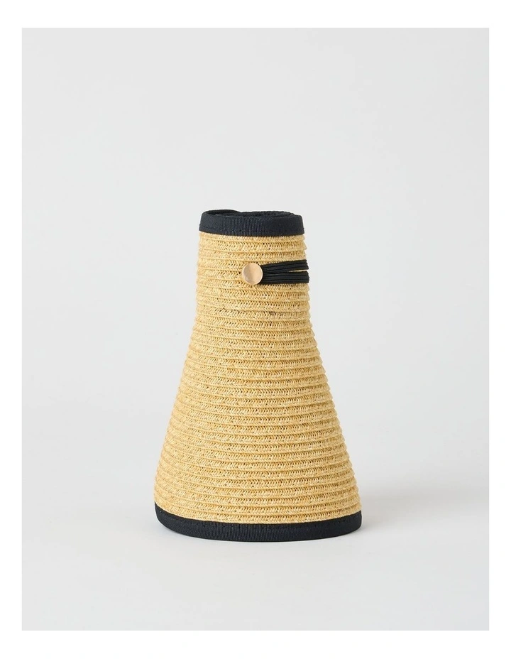 Roll Up Visor in Natural image 6
