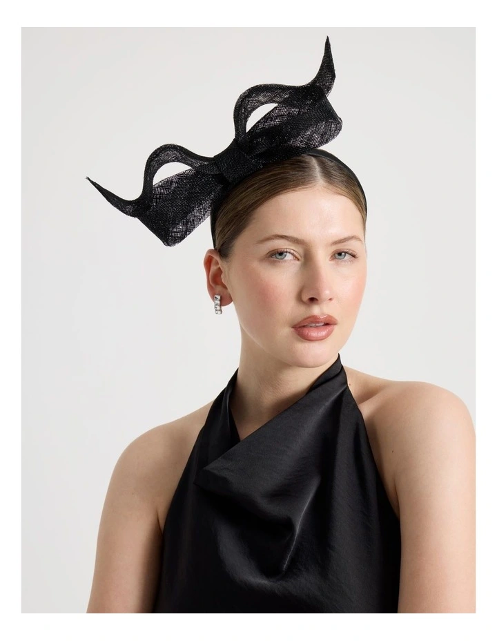 Fascinator in Black image 2