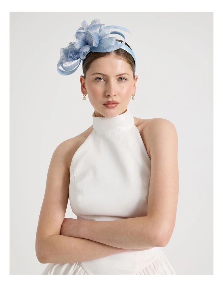 Fascinator in Dazzling Blue image 2