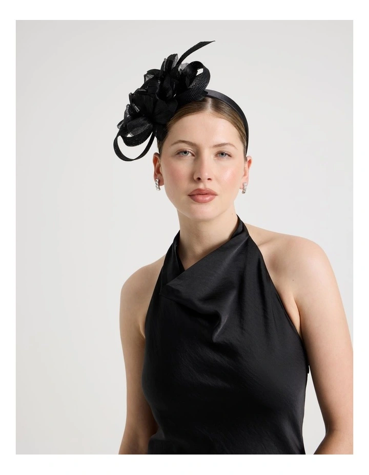 Fascinator in Black image 2