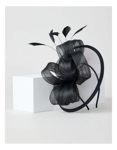 Fascinator in Black
