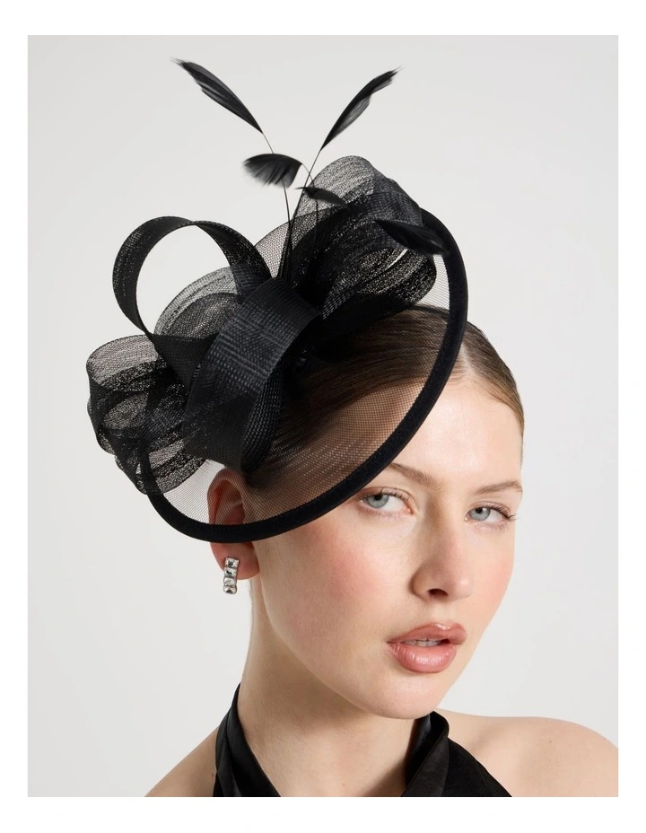 Fascinator in Black image 2