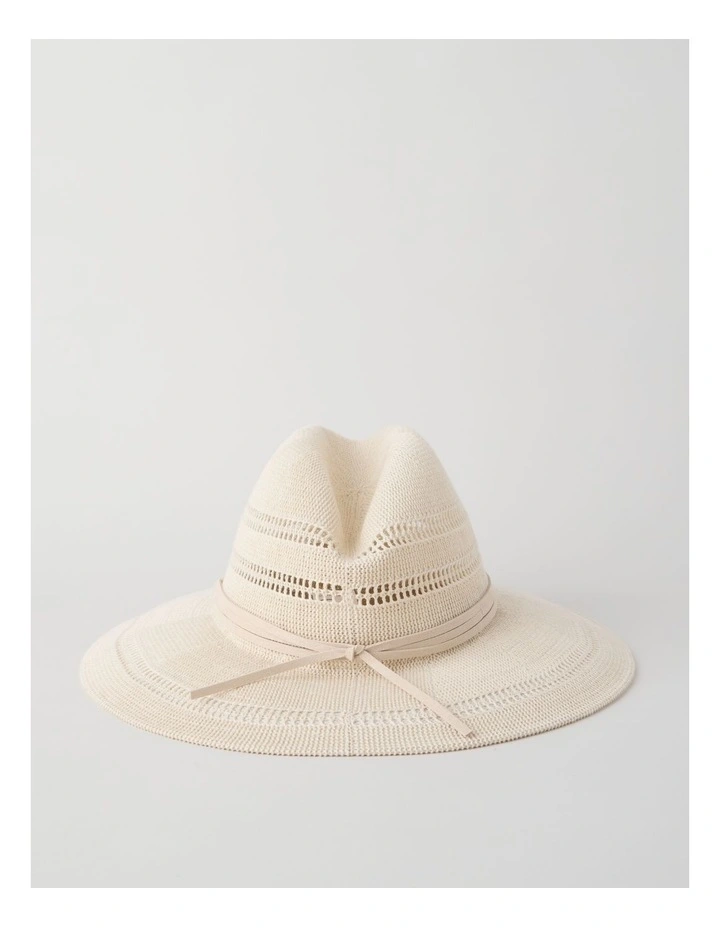 Gabrielle Summer Hat in Cream image 3