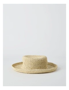 Natalie Summer Hat in Sand