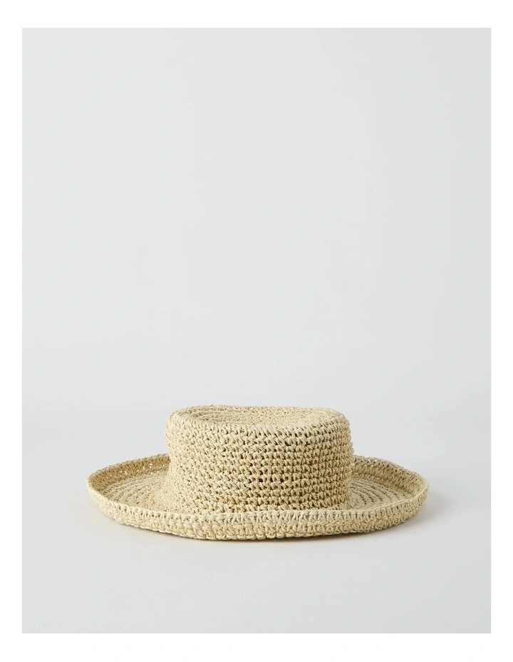 Natalie Summer Hat in Sand image 1