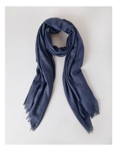 Solid Scarf in Navy