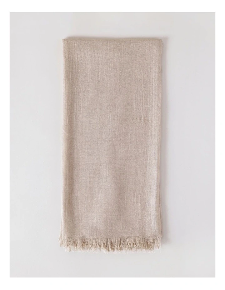 Solid Scarf in Natural image 3