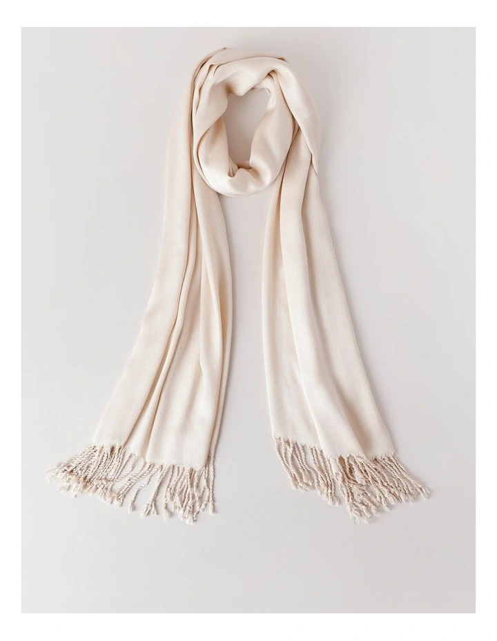 Pashminetta Scarf in Dusky Pink image 1