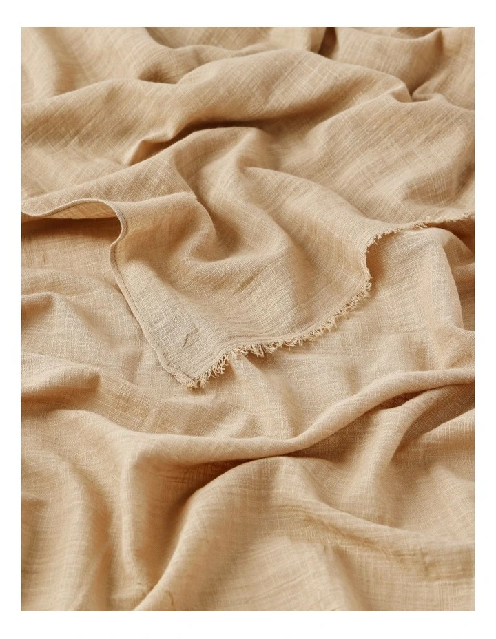 Solid Scarf in Mocha image 2