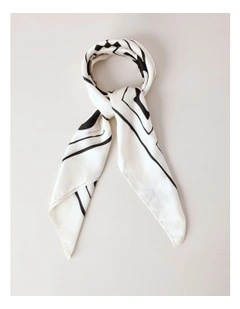 Icon Head Scarf in Ivory