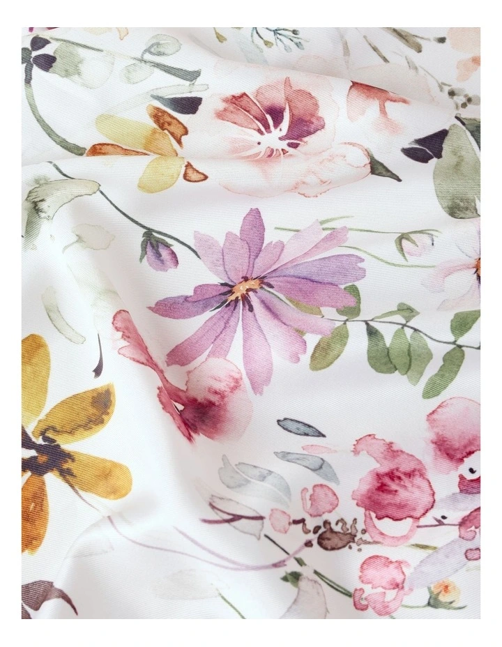 Floral Headscarf in Pink image 3