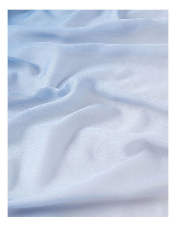 Ombre Scarf in Blue image 4