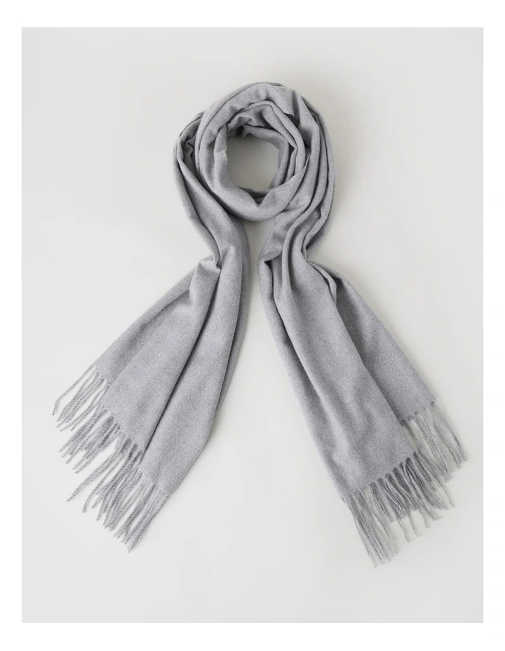 Pashminetta Winter Scarf in Grey image 1