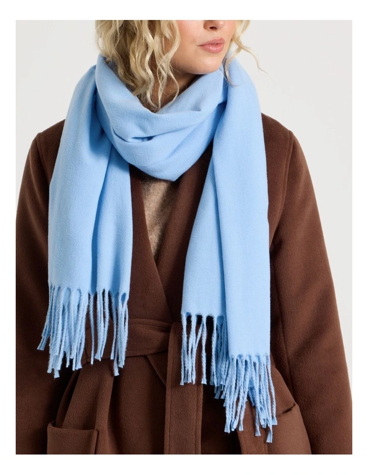 Pashminetta Winter Scarf in Sky Blue image 2
