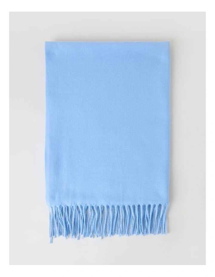 Pashminetta Winter Scarf in Sky Blue image 3