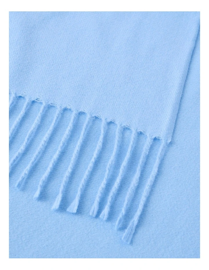 Pashminetta Winter Scarf in Sky Blue image 3