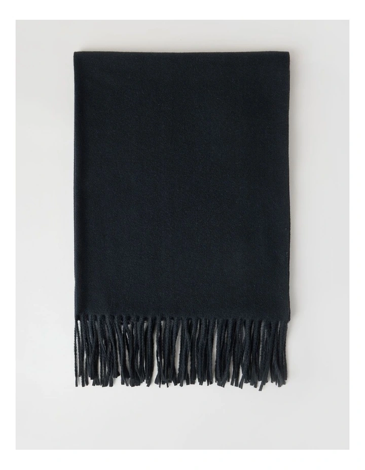 Pashminetta Winter Scarf in Black image 5