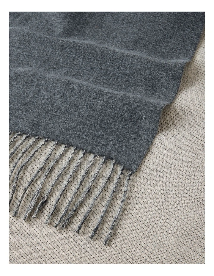 Reversible Winter Scarf in Grey image 6