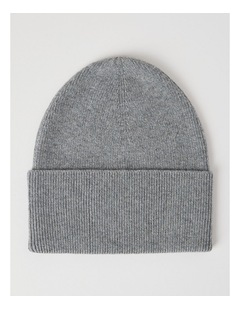 Basque Rib Beanie in Grey