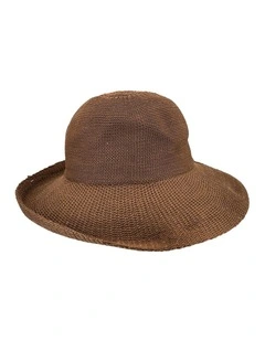 Sou'Wester Summer Hat Summer Hat in Coffee Brown