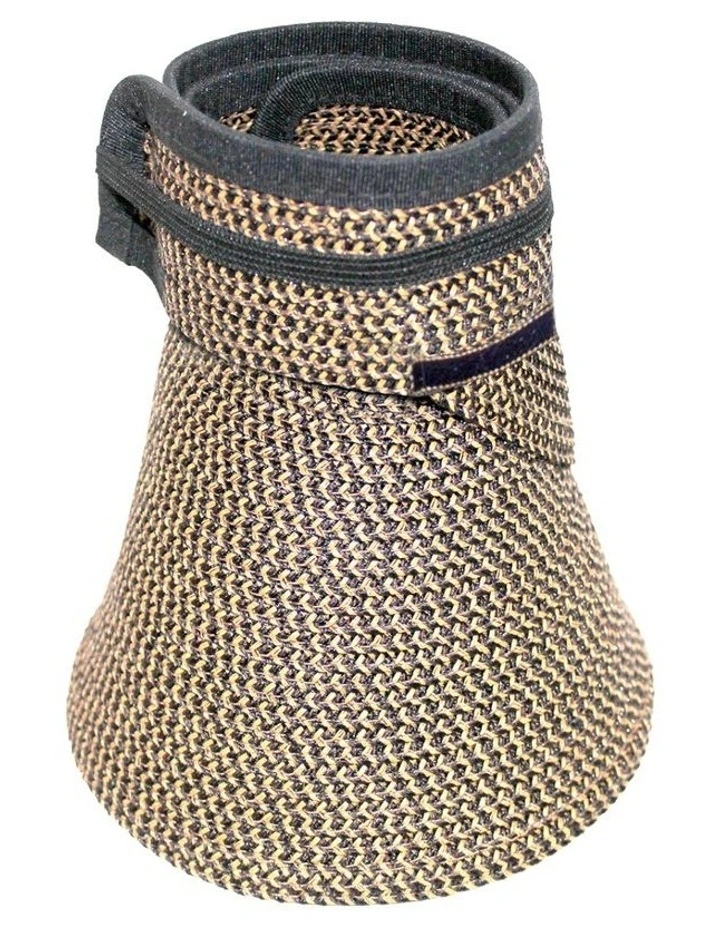 Cosmopolitan Visor Summer Hat in Natural image 4
