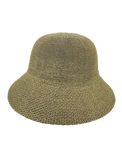 Annika Cap Summer Hat in Khaki