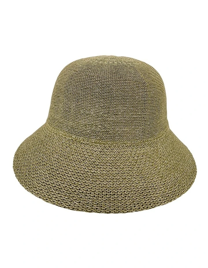 Annika Cap Summer Hat in Khaki image 1