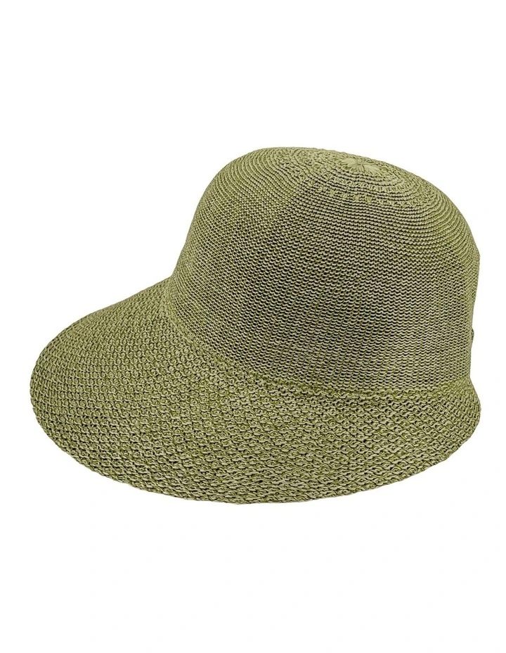 Annika Cap Summer Hat in Khaki image 2