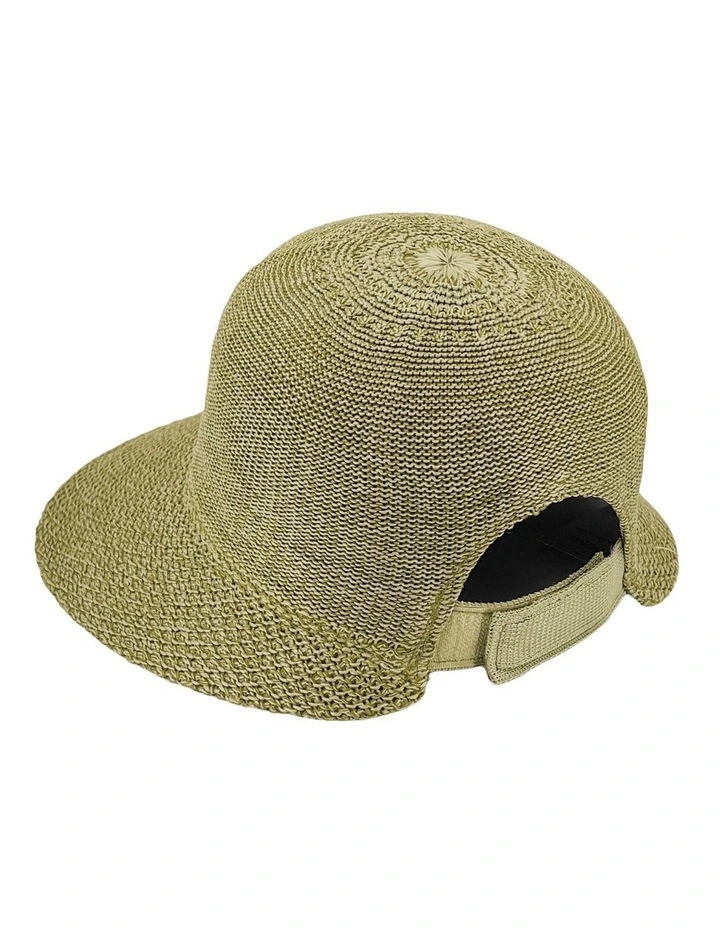 Annika Cap Summer Hat in Khaki image 3