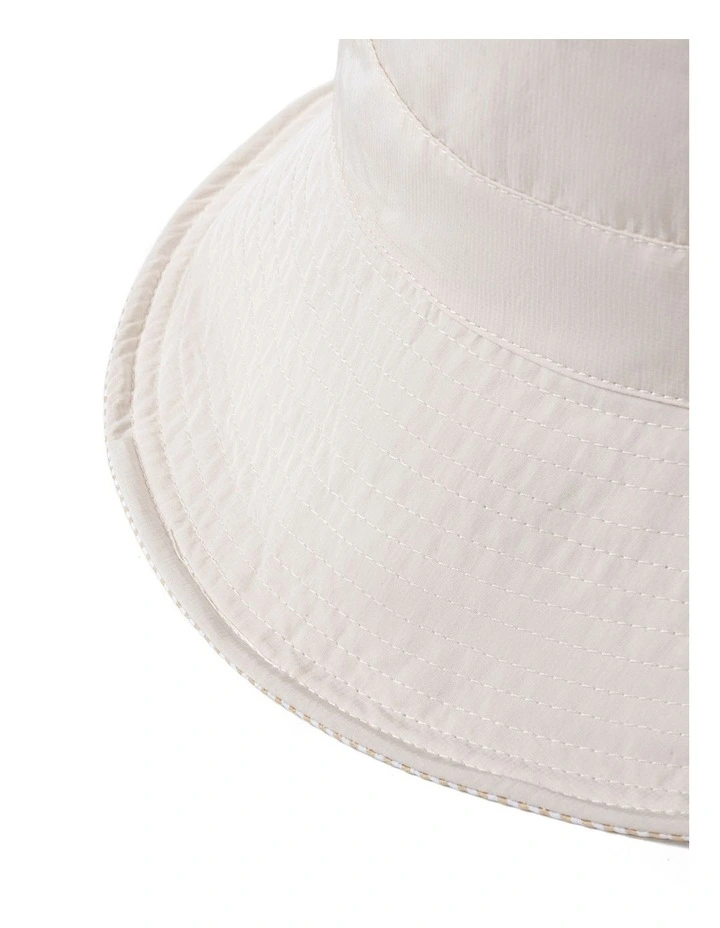 Gregory Ladner Bucket Hat in Stone image 2