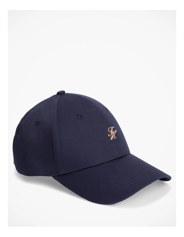 Logo Hardware Baseball Cap in Navy image 1
