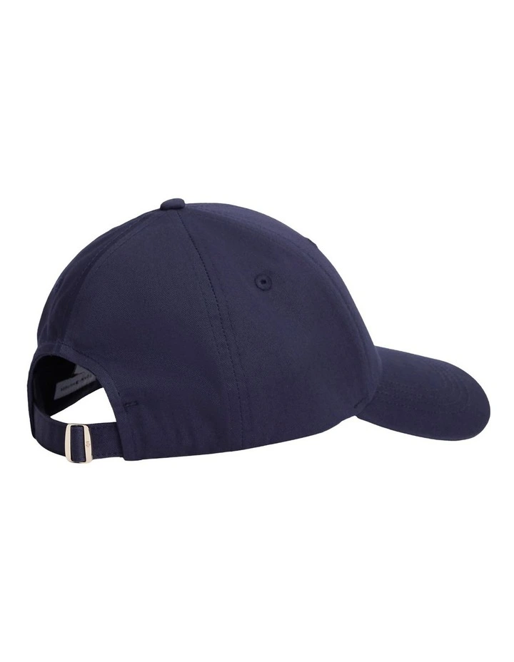 Logo Hardware Baseball Cap in Navy image 3